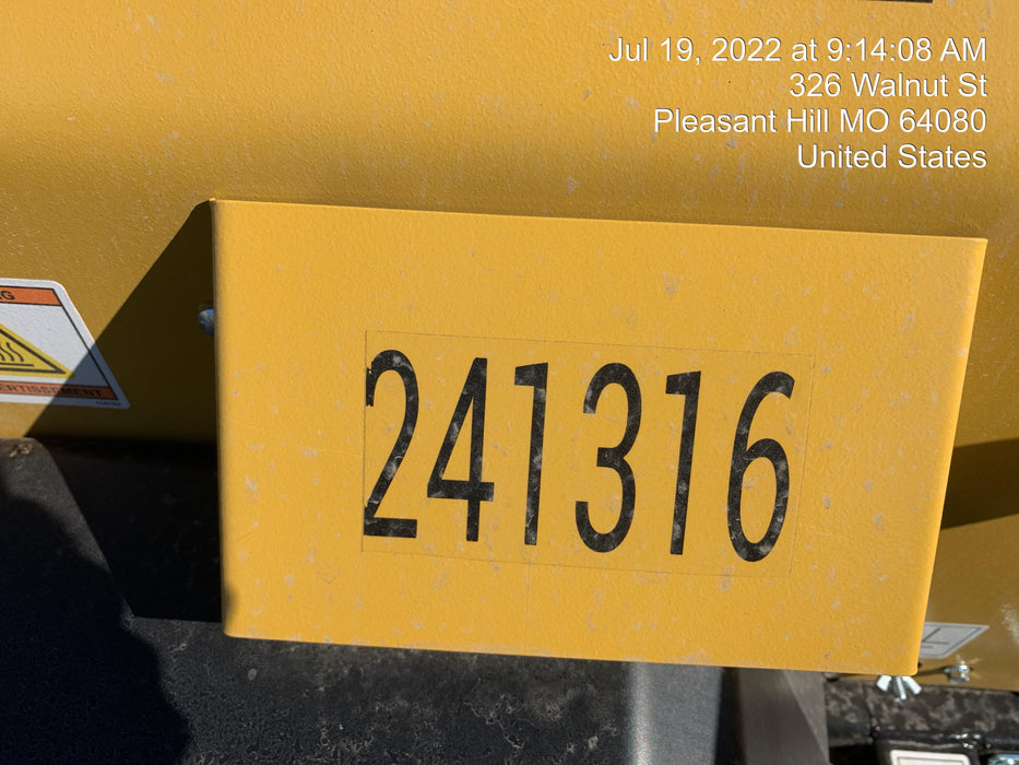 2022 Allmand NLV3GR (4) LED Light Fixture 350W, 23' Vertical Mast, 3kW Prime, Towable, Deep Sea L401, Leveling Jacks, Yanmar T4F 5.8hp