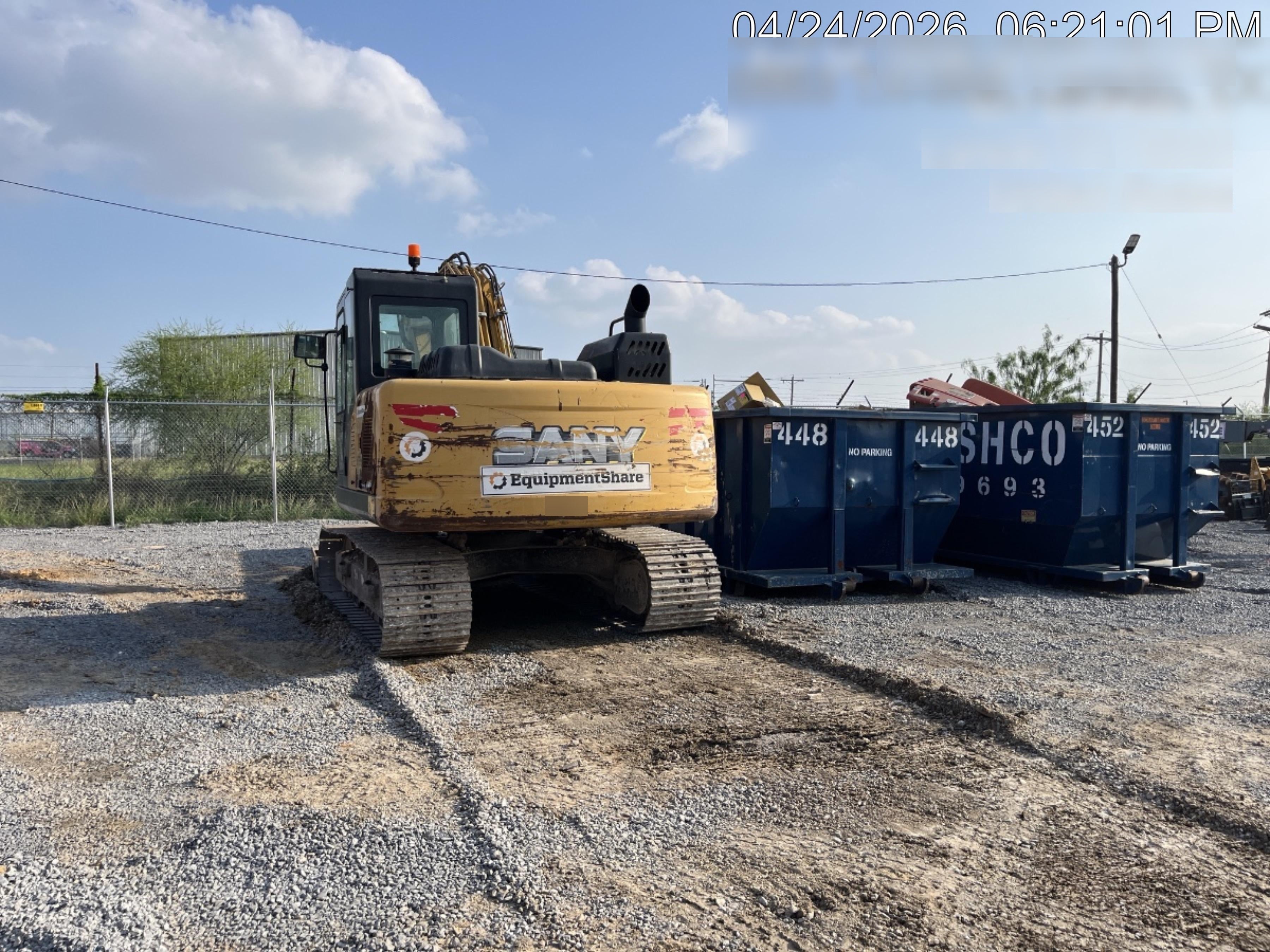 2018 SANY SY135C