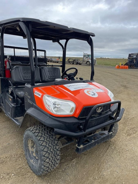 2022 Kubota RTV-X1140W-H Plastic Canopy, Windshield Acrylic Clear, LED Strobe Light, Wire Harness Kit, Back up Alarm