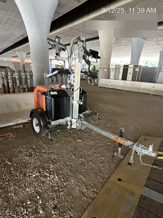 2024 Wanco WLTT-4MM4K Diesel, Deep Sea Controller, Shore Power Plug, Auto Start, (4) 350W LED Floodlights, 4kW Generator, 60 Gal Fuel Tank, 2" Ball, T3