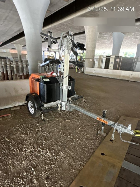2024 Wanco WLTT-4MM4K Diesel, Deep Sea Controller, Shore Power Plug, Auto Start, (4) 350W LED Floodlights, 4kW Generator, 60 Gal Fuel Tank, 2" Ball, T3