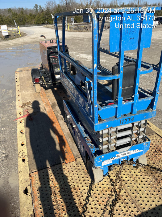 2018 Genie GS-1930 Genie GS-1930 w/Fixed Rail, Chain Entry