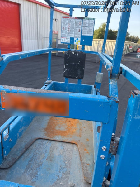 2020 Genie GS-1930 Solid Non Marking Tires, Beacon, Folding rails with half height swing gate