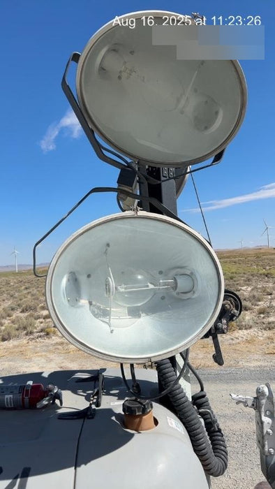 2018 Wacker Neuson LTV6L-MH Wacker Neuson LTV6L Mobile Light Tower w/Fuel Level Sensor Installed