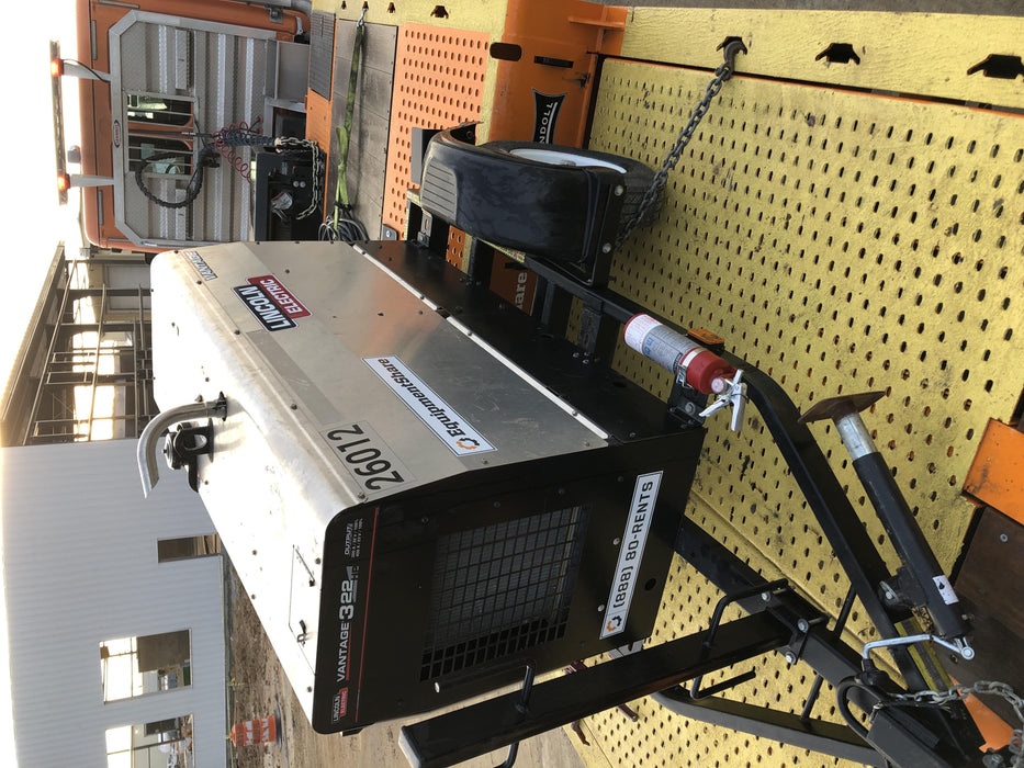Lincoln Electric Vantage 322 Lincoln Vantage 322 Welder w/Trailer