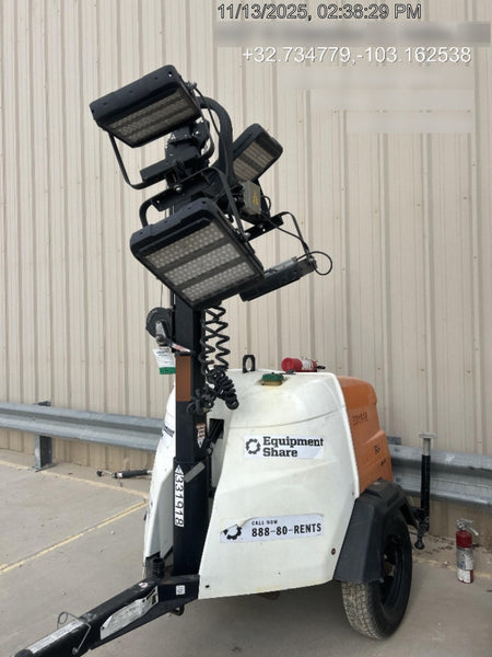 2023 Generac MLT2 Diesel, Flex Switch 120V Input, Powerzone Controller, (4) 320W LED Lights, 4kW Generator, 39.9 Gal Fuel Tank, 2" Ball, T3