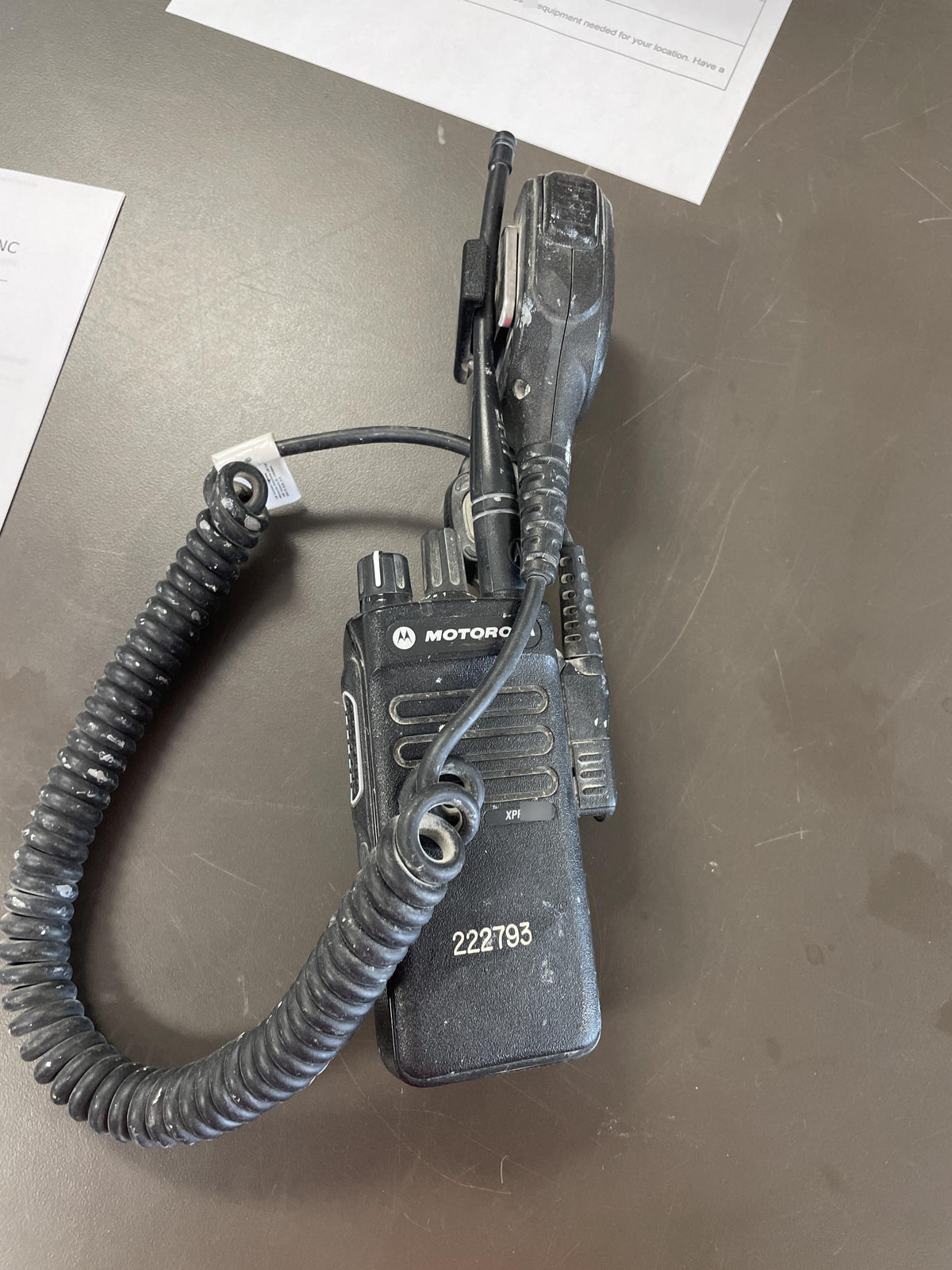 2022 MOTOROLA XPR3300E