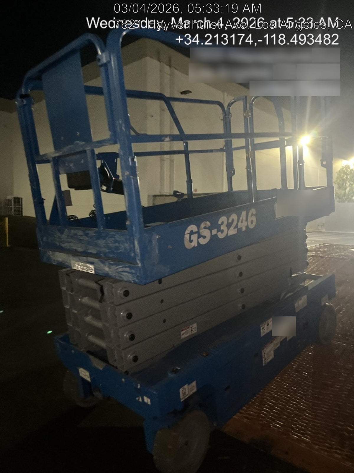 2020 GENIE GS-3246