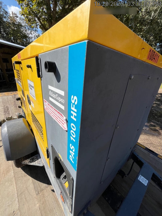 2020 ATLAS COPCO PAS 100 HF CS Enclosed