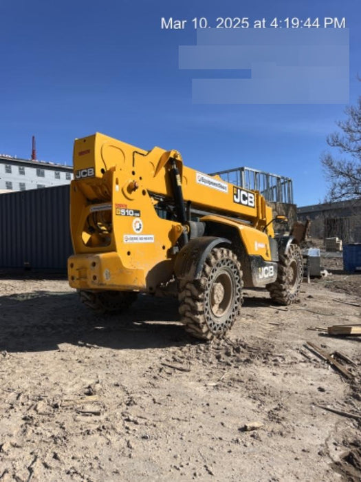 2020 JCB 510-56 Cab/Heat/Air, Solid Tires, Work Lights, Beacon, Aux Hydraulics, Back up Alarm, Lifting Eye, ES Decals
