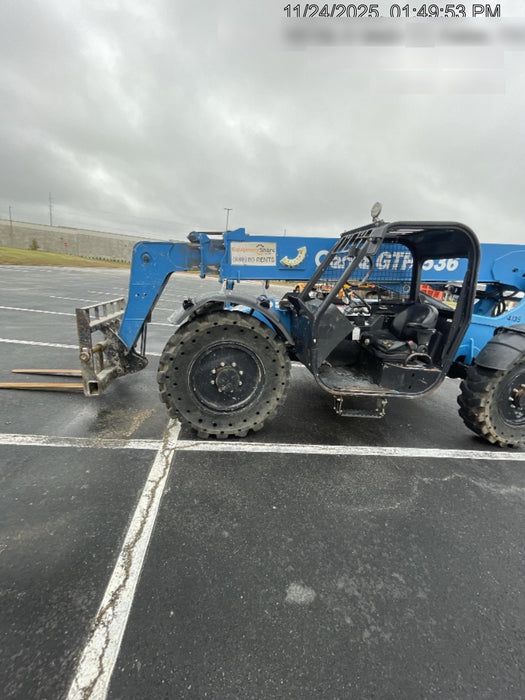 2017 Genie GTH-636 Genie GTH636 Telehandler, 48" Carriage, Solid Tires