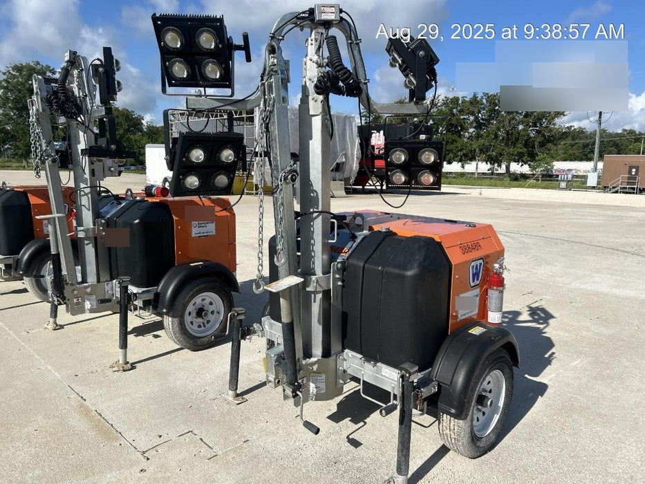 2024 Wanco WLTT-4MM4K Diesel, Deep Sea Controller, Shore Power Plug, Auto Start, (4) 350W LED Floodlights, 4kW Generator, 60 Gal Fuel Tank, 2" Ball, T3