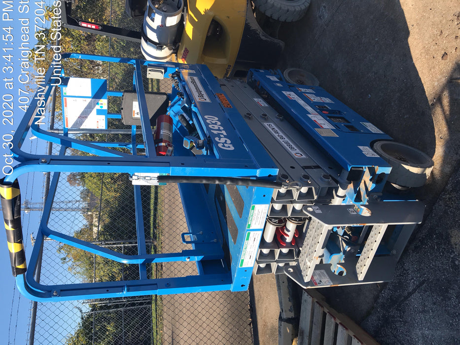 2020 Genie GS-1930 Fixed rails with chain entry gate - Pre A92.20