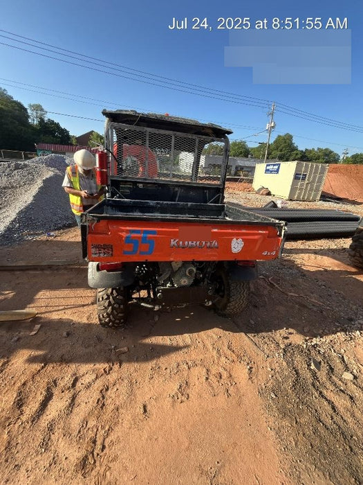 2019 Kubota RTV-X900G-H - 2 Passenger 4wd Utility Cart, LED Strobe, Windshield Tempered Glass, Plastic Canopy, Backup Alarm