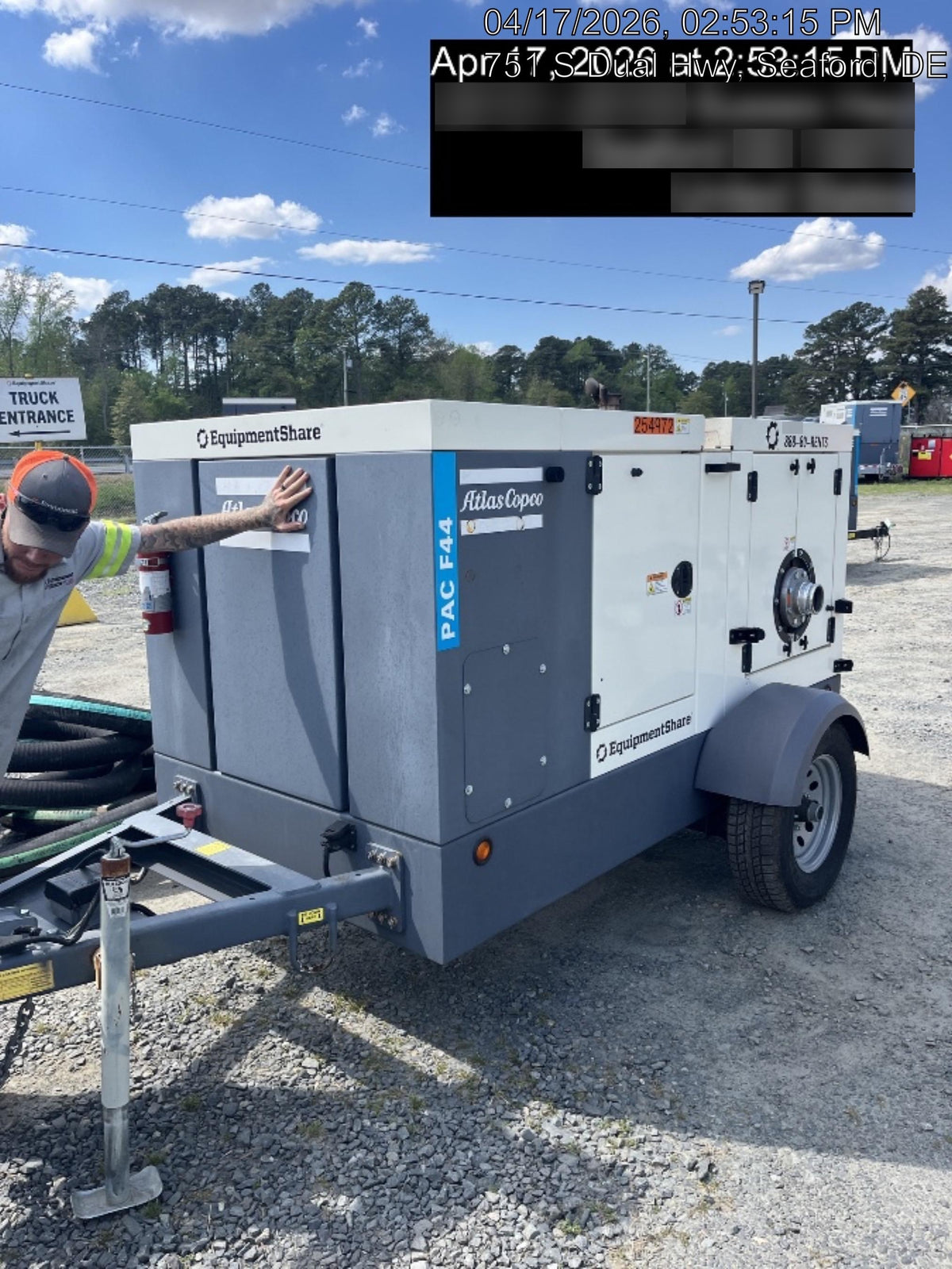 2022 ATLAS COPCO PAC F44 KD-S