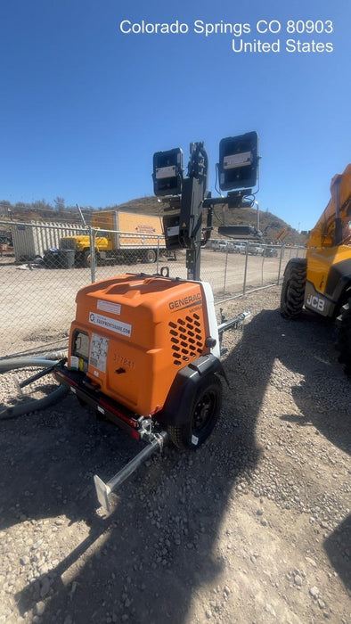 2023 Generac MLT2 Diesel, Flex Switch 120V Input, Powerzone Controller, 
(4) 320W LED Lights, 4kW Generator, 39.9 Gal Fuel Tank, 2" Ball, T3