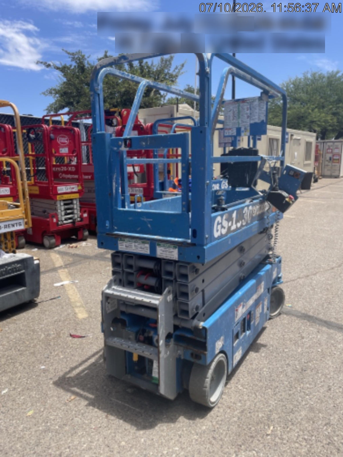 2019 Genie GS-1930 Half Height Swing Gate, 800W Inverter