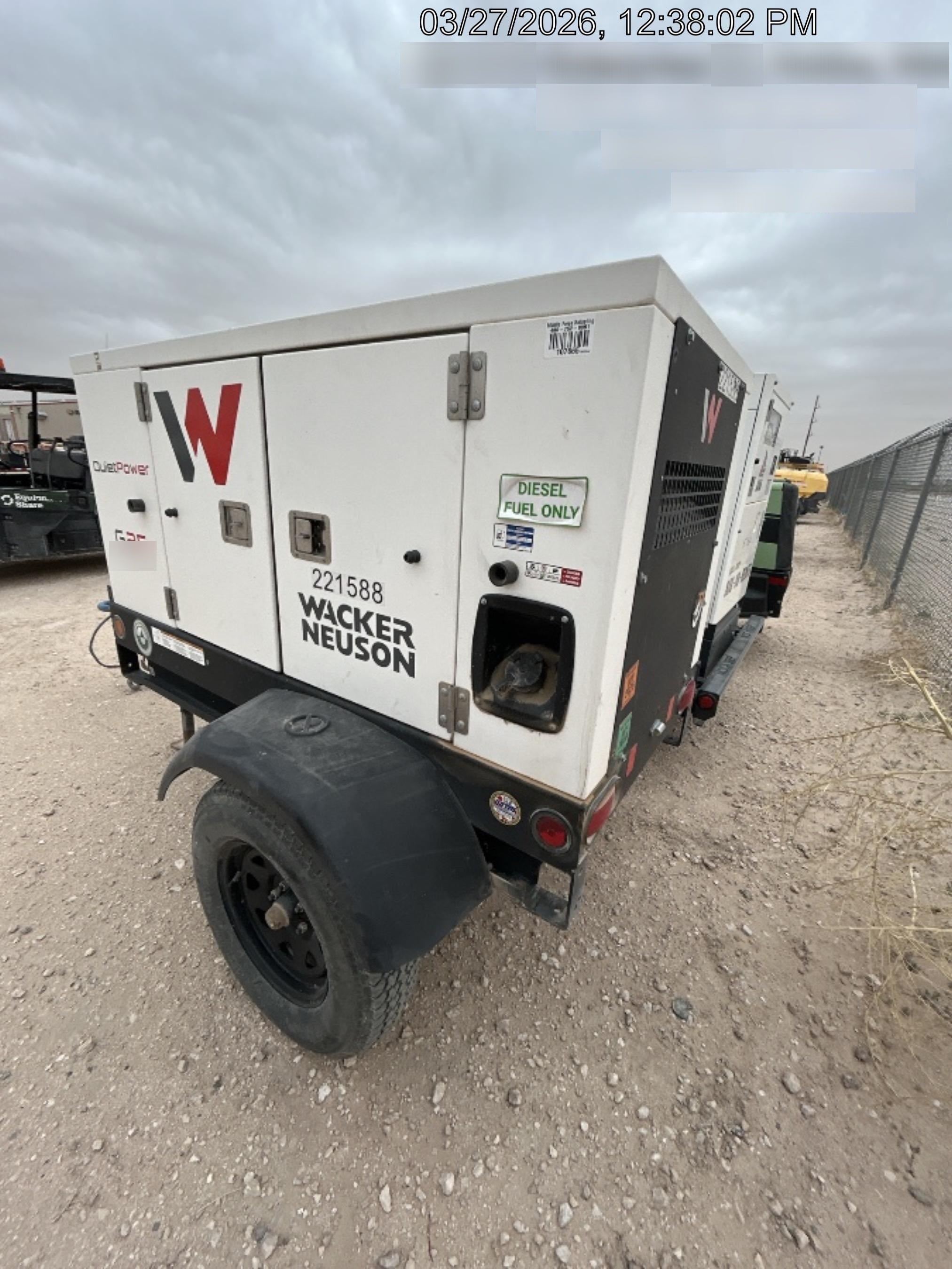 2022 WACKER NEUSON G25
