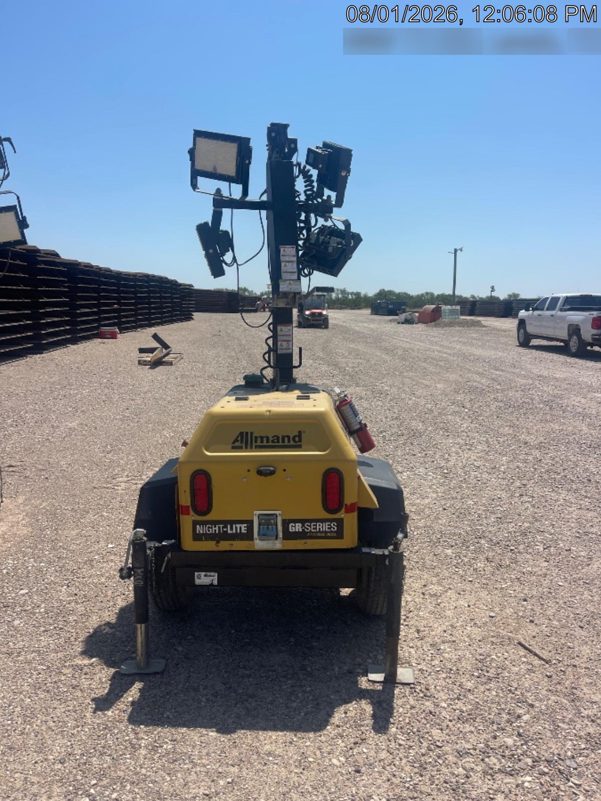 Allmand NLV3GR 3kW Light Plant - LED