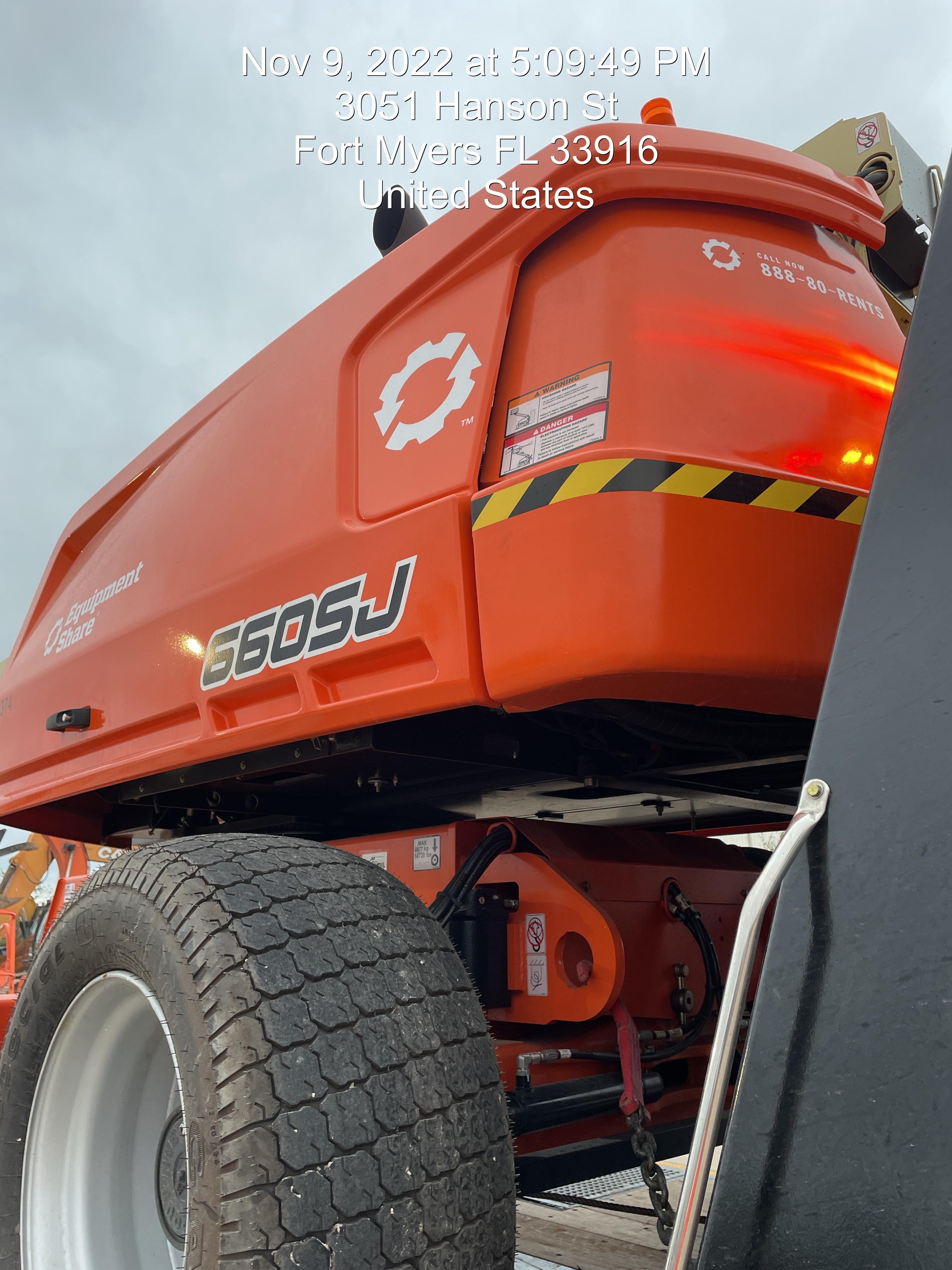 2022 JLG 660SJ