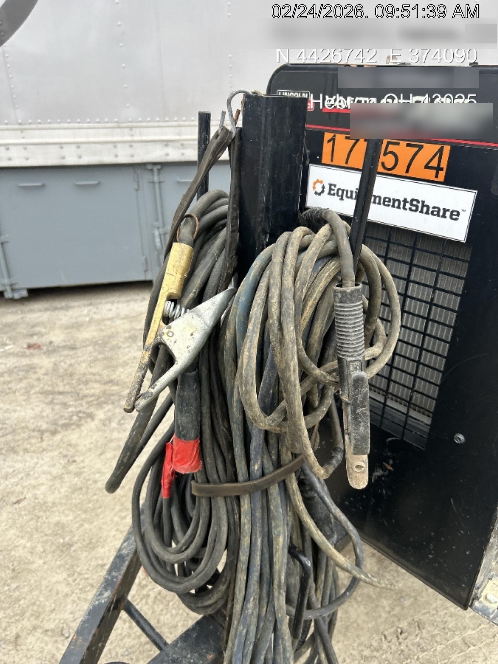2021 Lincoln Electric Vantage 322 Vantage 322 Ready Pak 3 w/ Decals, ORANGE (includes trailer, cable rack, fender light kit) NO Telematics