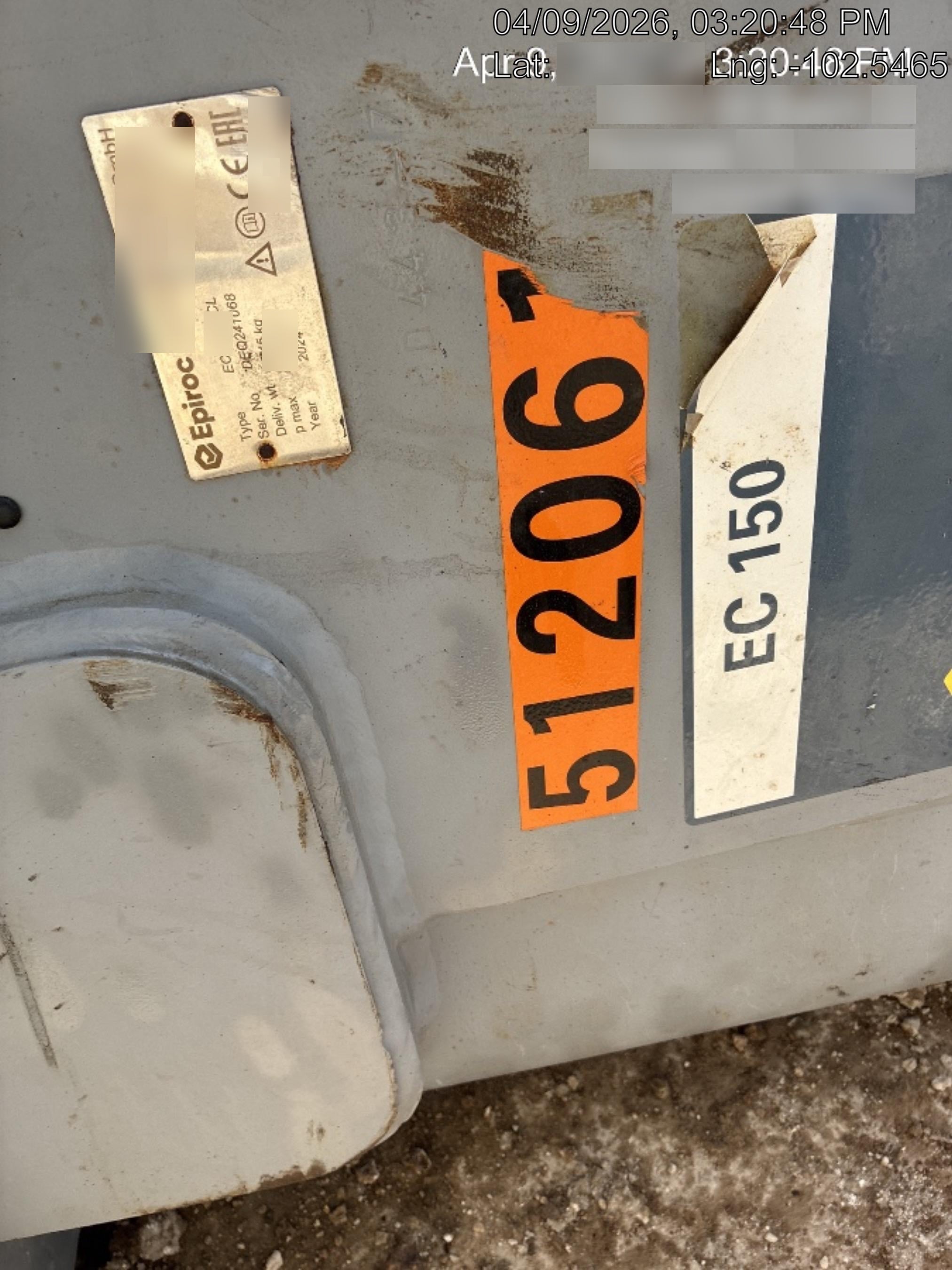 2025 EPIROC EC150T