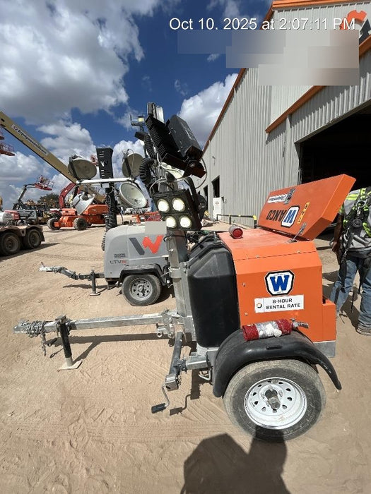 2024 Wanco WLTT-4MM4K Diesel, Deep Sea Controller, Shore Power Plug, Auto Start, (4) 350W LED Floodlights, 4kW Generator, 60 Gal Fuel Tank, 2" Ball, T3