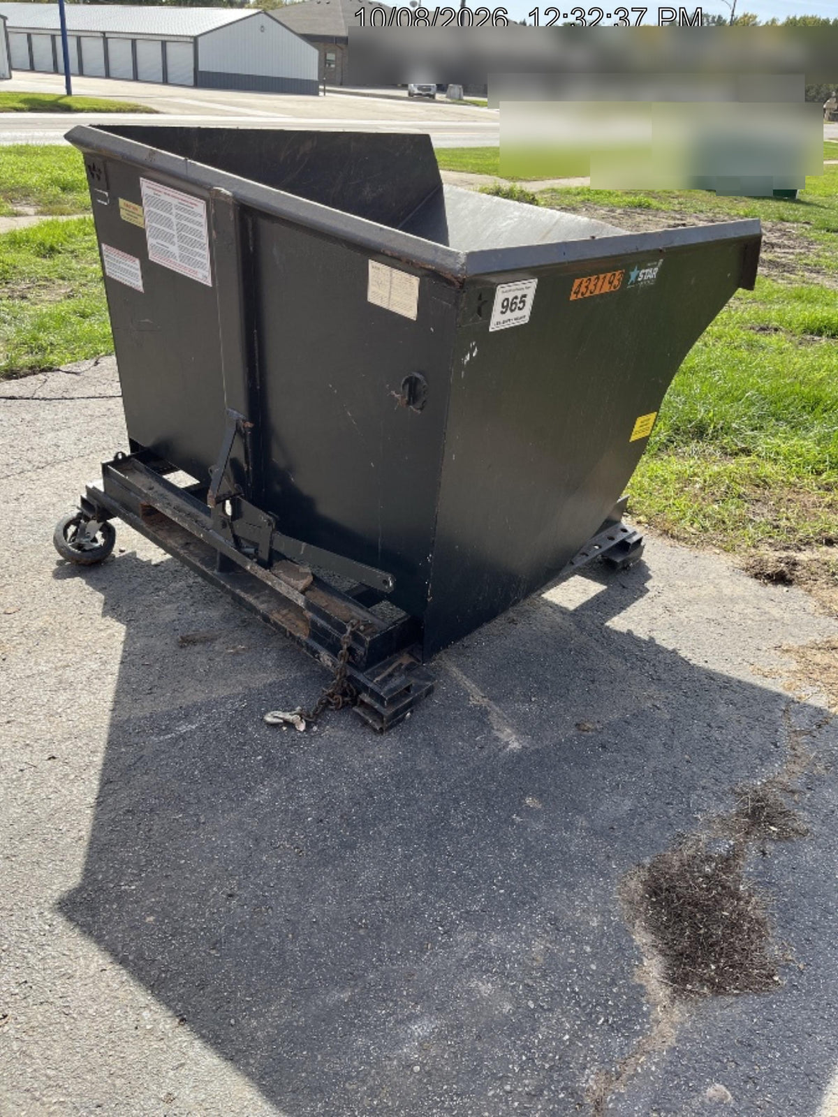 2024 STAR INDUSTRIES M-1820 - Self-Dump Hopper
