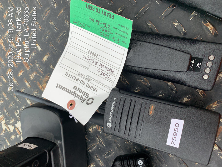 2020 MOTOROLA RDU4100