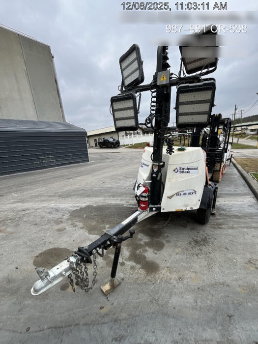 2023 Generac MLT2 Diesel, Flex Switch 120V Input, Powerzone Controller, 
(4) 320W LED Lights, 4kW Generator, 39.9 Gal Fuel Tank, 2" Ball, T3