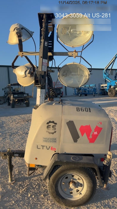 2018 Wacker Neuson LTV6L-MH Wacker Neuson LTV6L Towable Light Tower