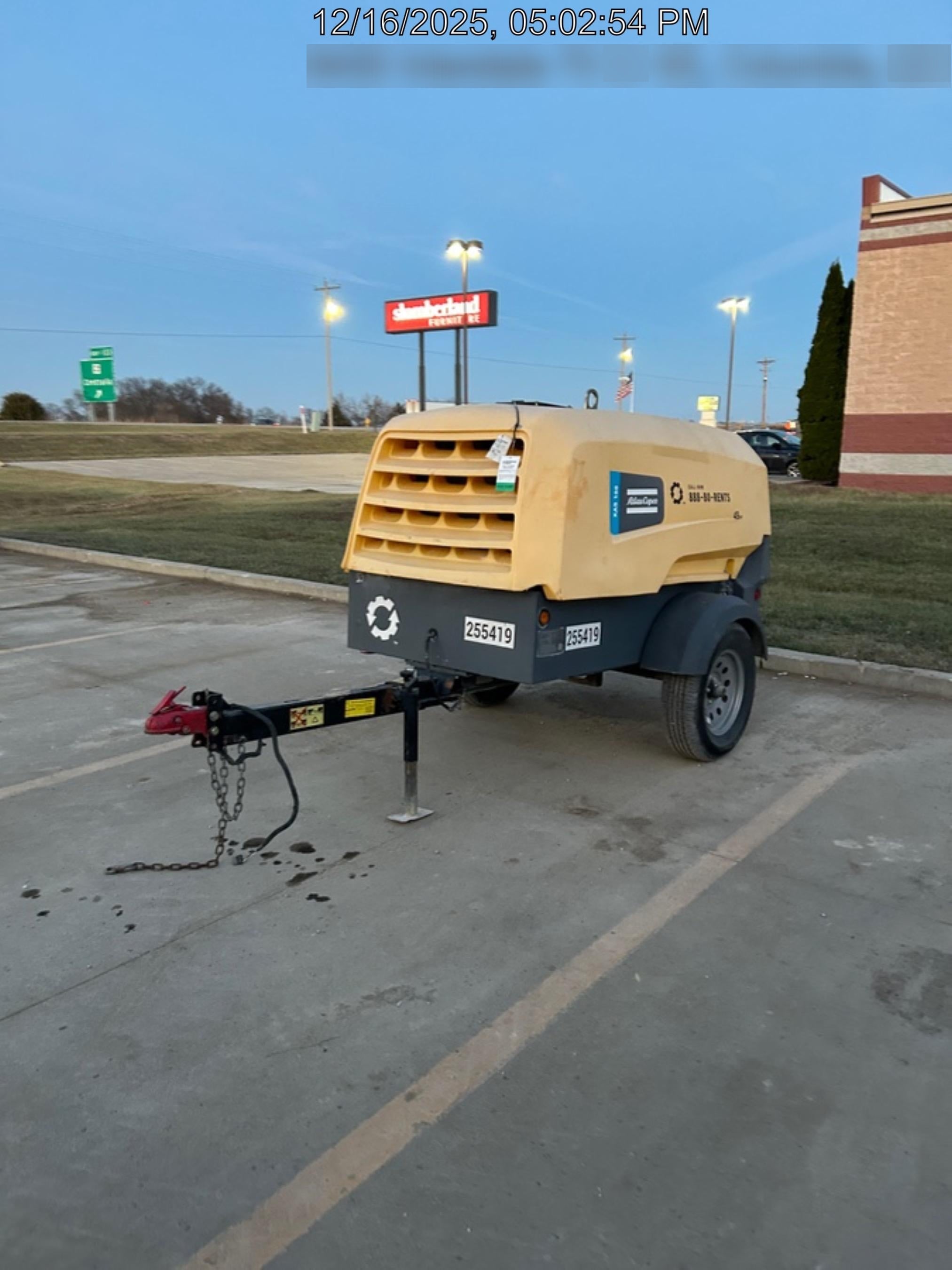 2022 ATLAS COPCO XAS188 CWK