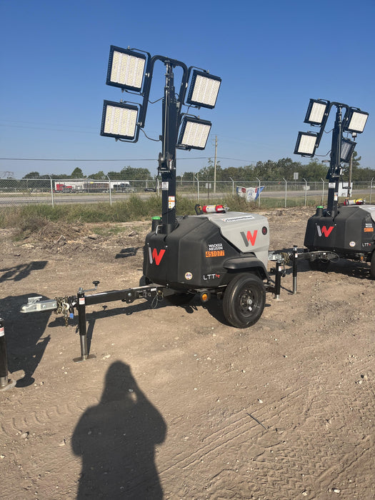 2024 Wacker Neuson LTT4 Diesel, Kohler KDW702, Deep Sea Controller, Auto Start, LED 320W, Bypass Outlet, T3