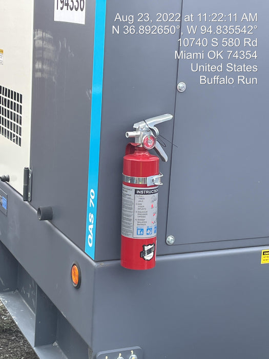 2021 ATLAS COPCO QAS 70