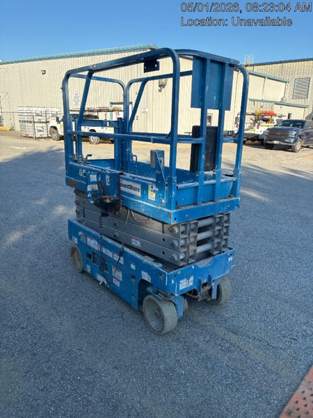 2020 Genie GS-1930 Solid Non Marking Tires, Beacon, Folding rails with half height swing gate