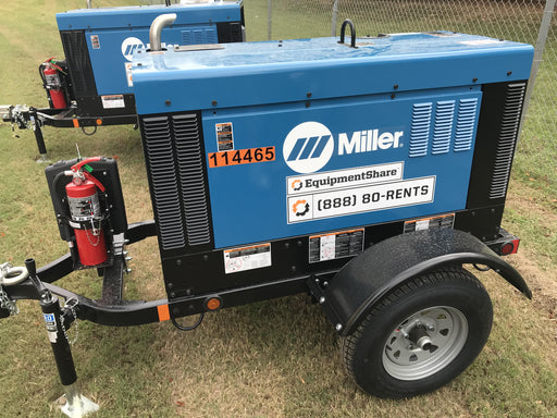 2020 Miller Electric BIG BLUE 400 Trailer Mounted Welder