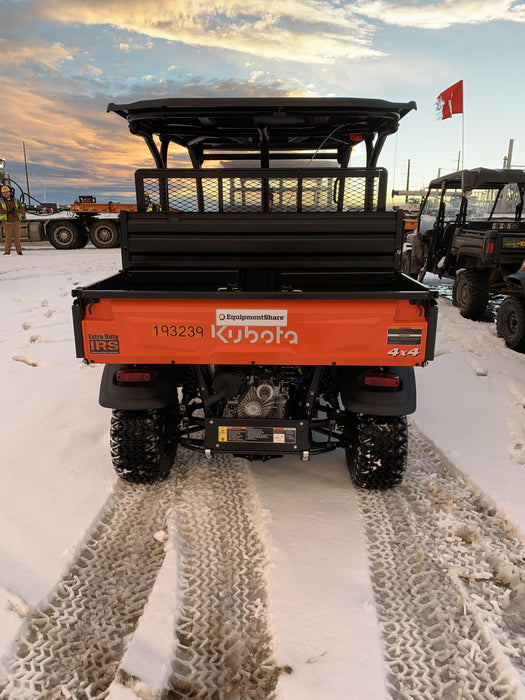 2021 Kubota RTV-X1140W-H Plastic Canopy, Windshield Acrylic Clear, LED Strobe Light, Wire Harness Kit, Back up Alarm