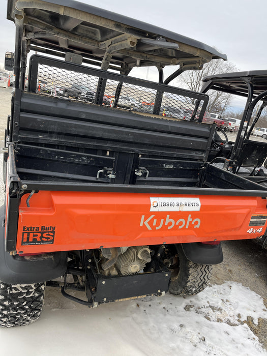 2022 Kubota RTV-X1140W-H Plastic Canopy, Windshield Acrylic Clear, LED Strobe Light, Wire Harness Kit, Back up Alarm