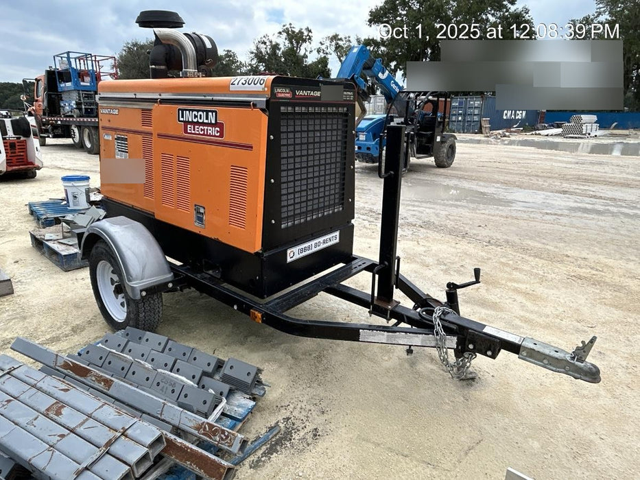 2022 Lincoln Electric Vantage 549X Crosslink Technology, Trailer Mounted, ES Decals, T3