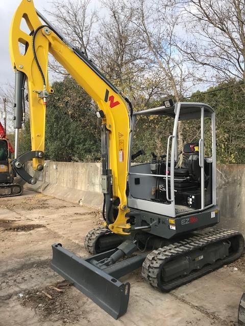 2020 Wacker Neuson EZ36 MX,TRK,LONG,CANOPY w/QC Coupler, 12"/18"/24" HD Buckets