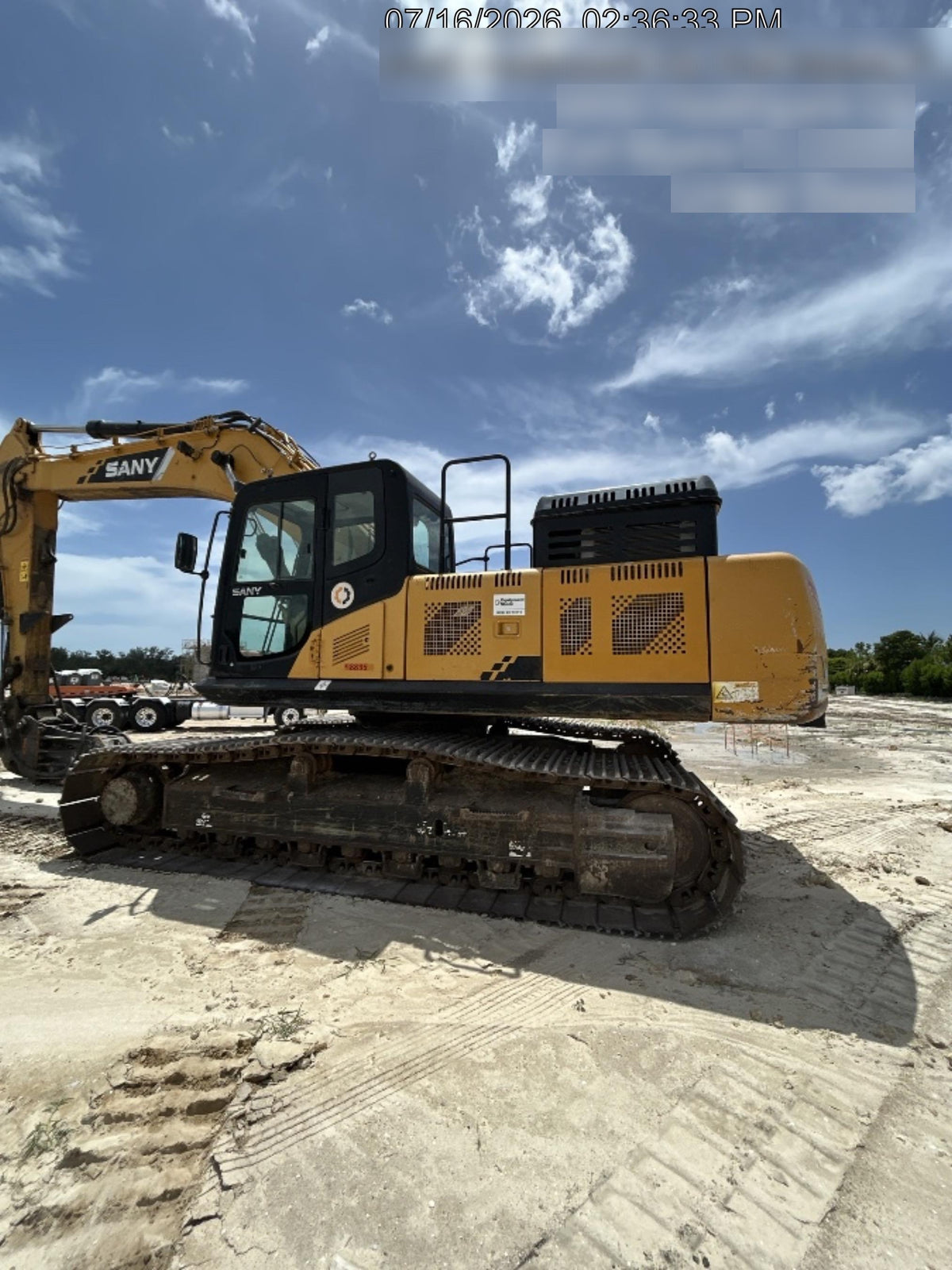 2020 SANY SY365C LC