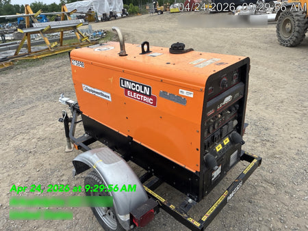 2022 Lincoln Electric LE400 Kubota V1505, Trlr, Cable Rack, Light Kit, ES Decals, T3