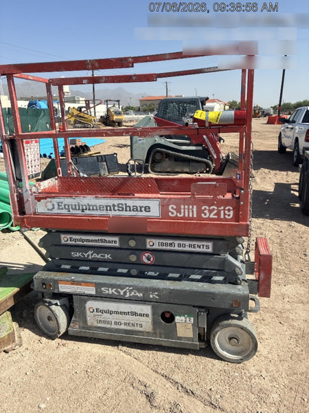 2019 Skyjack SJIII-3219 Skyjack SJIII3219 Standard w/Trojan Batteries