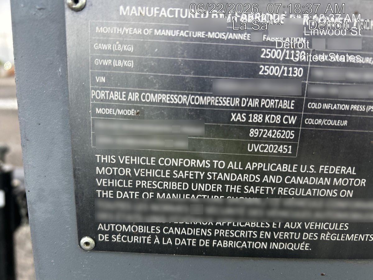 2023 ATLAS COPCO XAS188 CWK