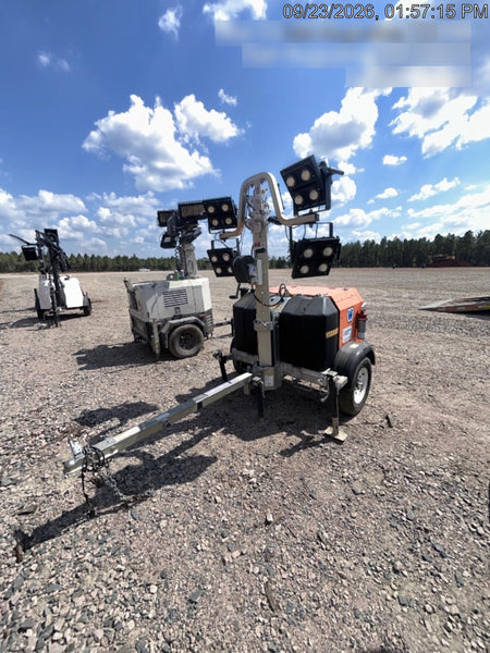 2024 Wanco WLTT-4MM4K Diesel, Deep Sea Controller, Shore Power Plug, Auto Start, (4) 350W LED Floodlights, 4kW Generator, 60 Gal Fuel Tank, 2" Ball, T3