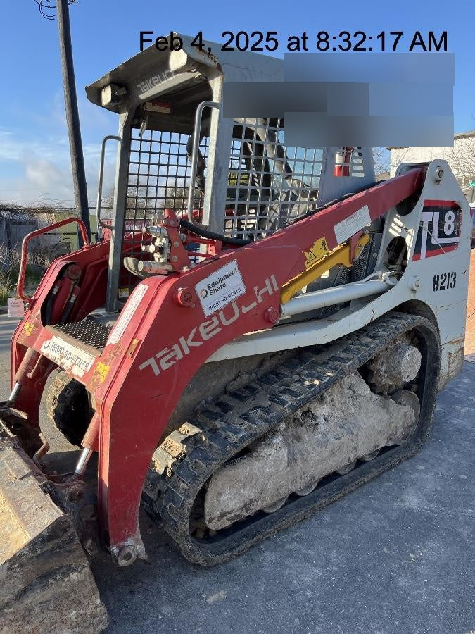 2018 TAKEUCHI TL8