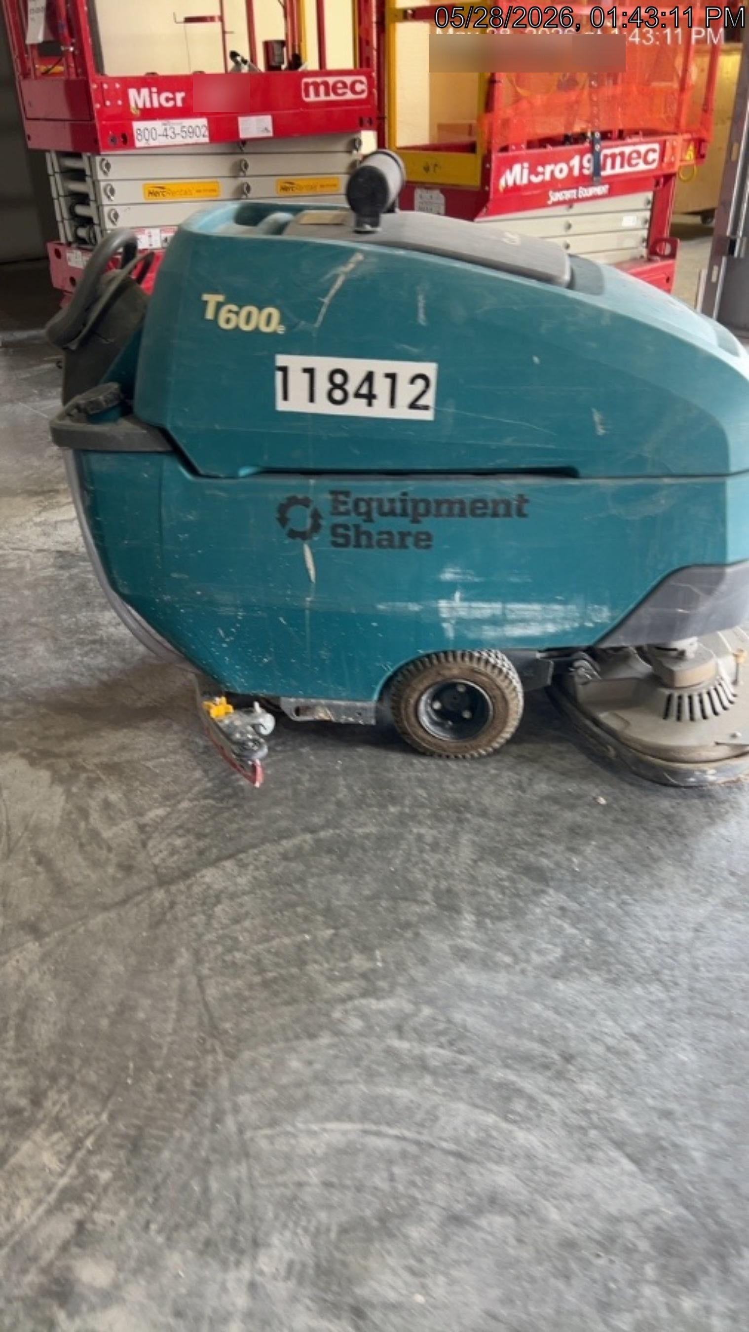 2020 TENNANT T600E