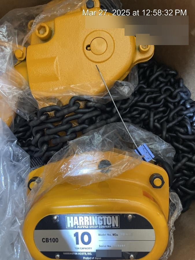 2025 HARRINGTON CB100-20