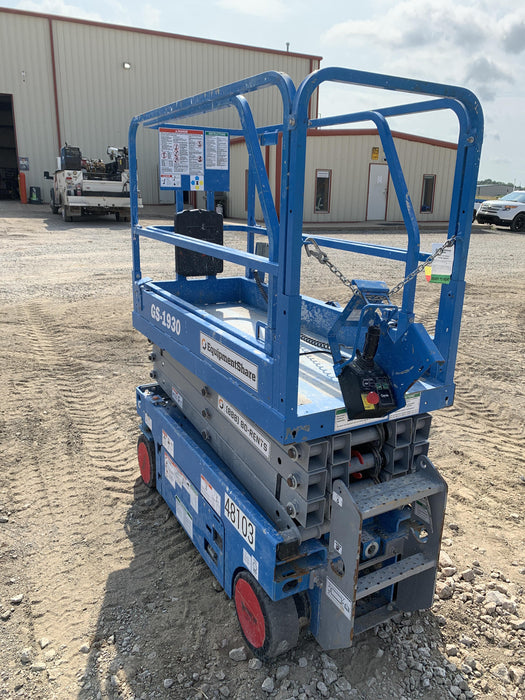 2019 Genie GS-1930 Fixed Rails with Chain Entry
