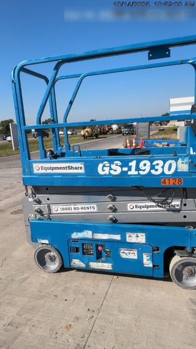2017 Genie GS-1930 Genie GS1930 Scissor Lift